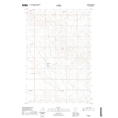2020 Map of Mildred, 2020 Print
