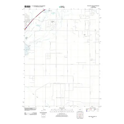 2010 Map of Mile High Lakes, 2010 Print