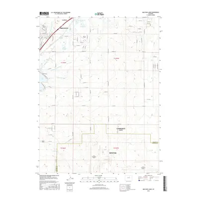 2016 Map of Mile High Lakes, 2016 Print
