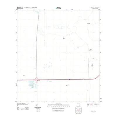 2012 Map of Miles City, 2012 Print