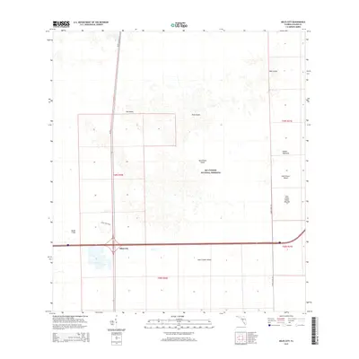 2015 Map of Miles City, 2015 Print