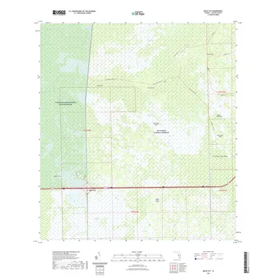 2021 Map of Miles City, 2021 Print