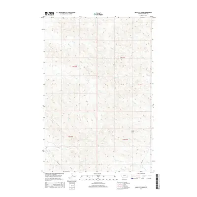 2017 Map of Miles City Creek, 2017 Print