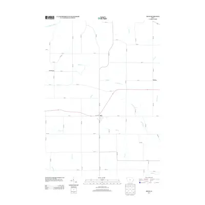 2013 Map of Miles, 2013 Print