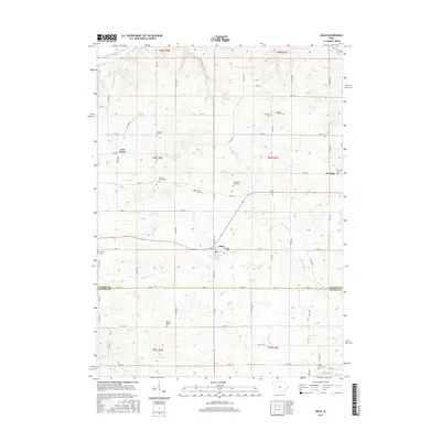 2015 Map of Miles, 2015 Print