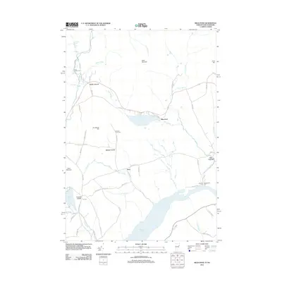 2012 Map of Miles Pond, 2012 Print