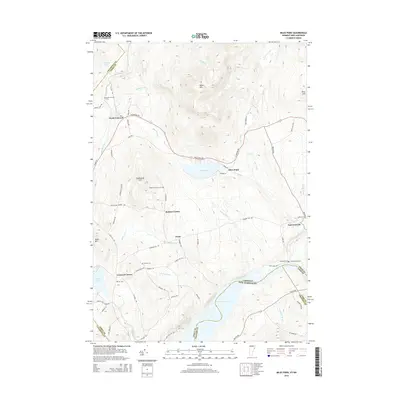 2015 Map of Miles Pond, 2015 Print