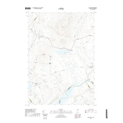 2018 Map of Miles Pond, 2018 Print