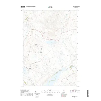 2021 Map of Miles Pond, 2021 Print