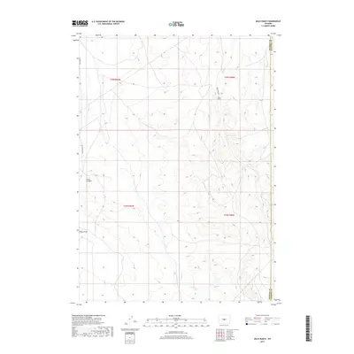 2017 Map of Miles Ranch, 2017 Print