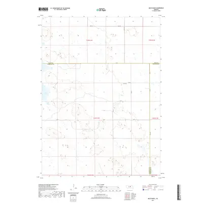 2017 Map of Miles Ranch, 2017 Print