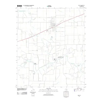 2010 Map of Miles, 2010 Print