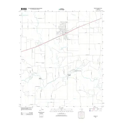 2012 Map of Miles, 2012 Print