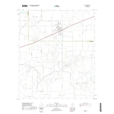 2019 Map of Miles, 2019 Print