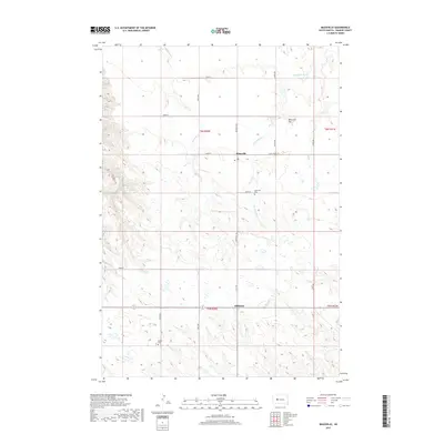2017 Map of Milesville, 2017 Print