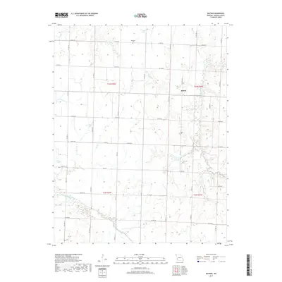 2017 Map of Milford, 2017 Print