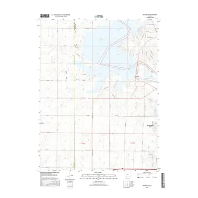 2016 Map of Milford Dam, 2016 Print