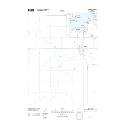 2013 Map of Milford, 2013 Print