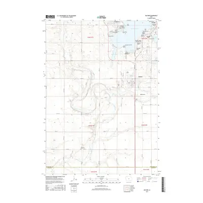 2015 Map of Milford, 2015 Print