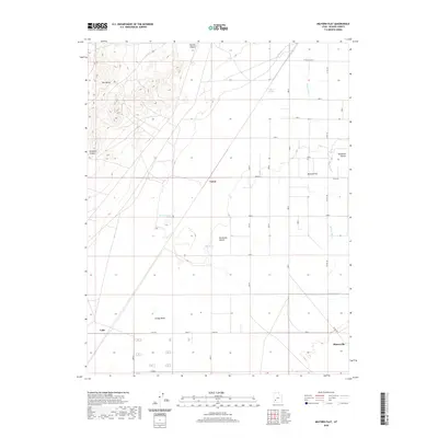 2020 Map of Milford Flat, 2020 Print
