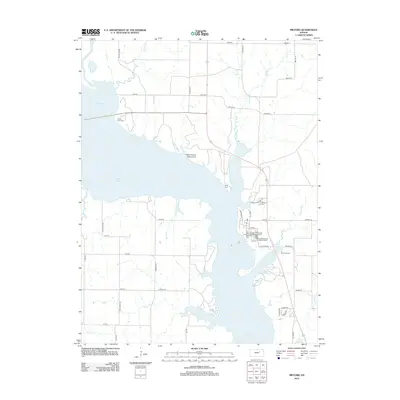2012 Map of Milford, 2012 Print