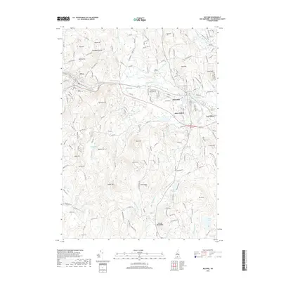 2018 Map of Milford, 2018 Print