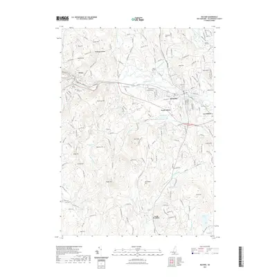 2021 Map of Milford, 2021 Print