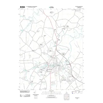 2011 Map of Milford, 2011 Print