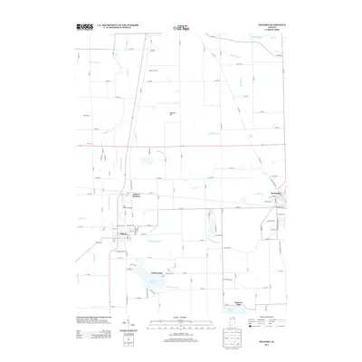2013 Map of Milford, 2013 Print