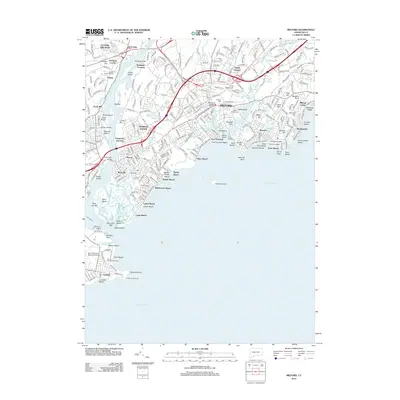 2012 Map of Milford, 2012 Print
