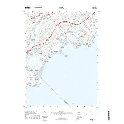 2018 Map of Milford, 2018 Print