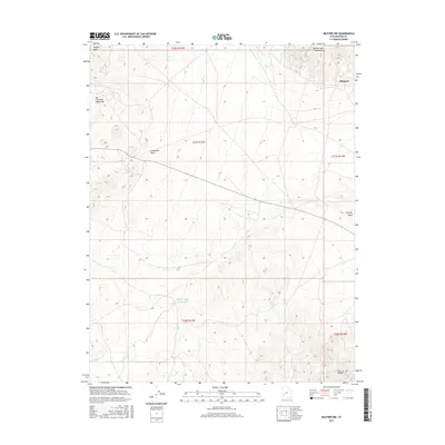 2017 Map of Milford NW, 2017 Print