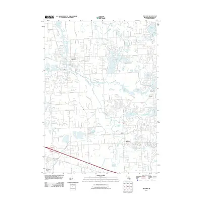 2011 Map of Milford, 2011 Print
