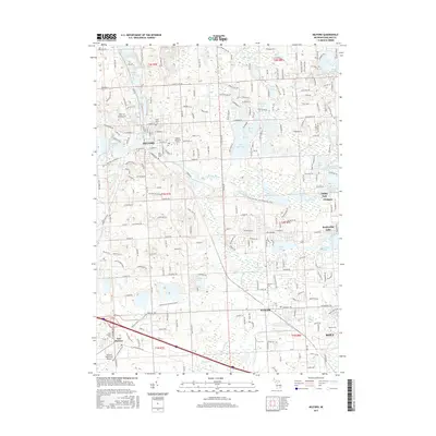 2017 Map of Milford, 2017 Print