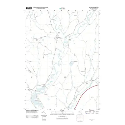 2013 Map of Milford, 2013 Print