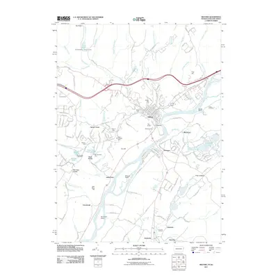 2011 Map of Milford, 2011 Print