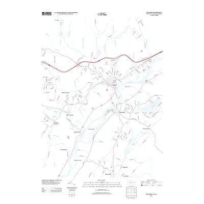 2013 Map of Milford, 2013 Print