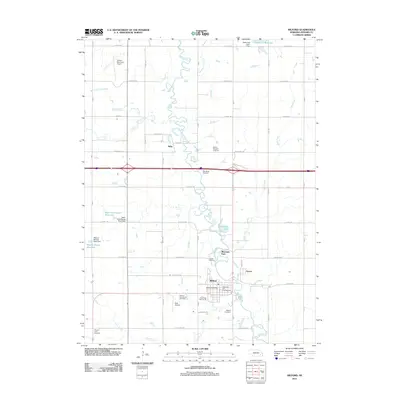 2011 Map of Milford, 2011 Print