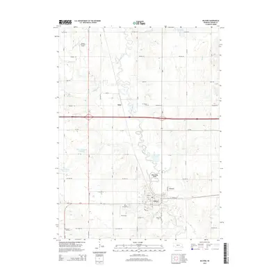 2014 Map of Milford, 2014 Print