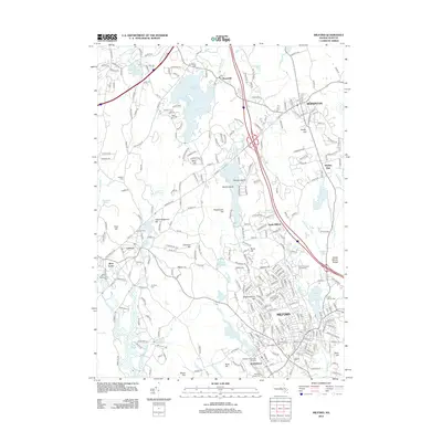2012 Map of Milford, 2012 Print