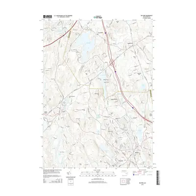 2015 Map of Milford, 2015 Print