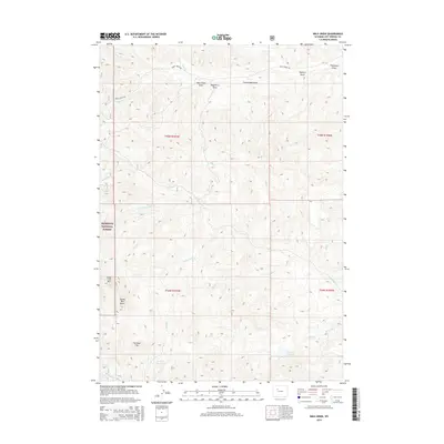 2015 Map of Milk Creek, 2015 Print