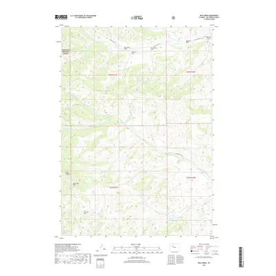 2017 Map of Milk Creek, 2017 Print