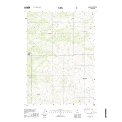 2021 Map of Milk Creek, 2021 Print