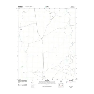 2010 Map of Milk Lake, 2010 Print
