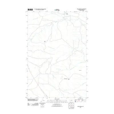 2011 Map of Milk Springs, 2011 Print