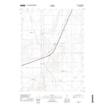 2018 Map of Mill City, 2018 Print