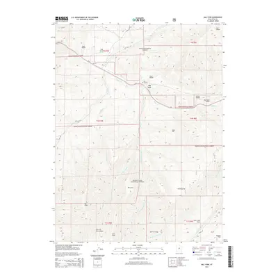 2014 Map of Mill Fork, 2014 Print