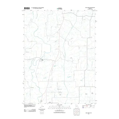 2012 Map of Mill Grove, 2012 Print