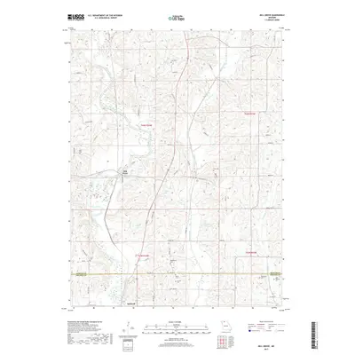 2017 Map of Mill Grove, 2017 Print